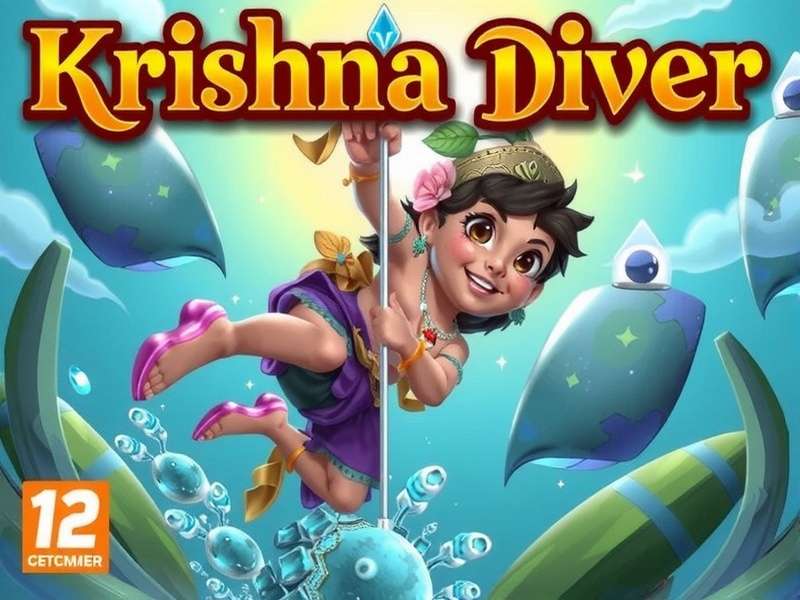 Krishna Diver - The Ultimate Indian Adventure Krishna Diver Game Cover