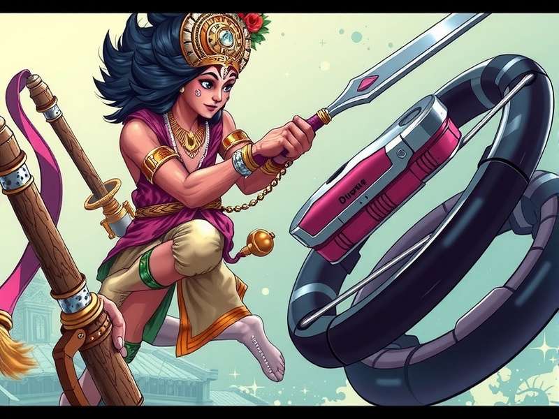 Krishna Diver - Epic Battles Await Krishna Diver Combat Scene